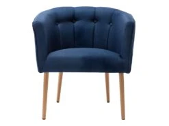Fauteuil Cabriolet En Tissu GRAPE - Bleu 7 Fauteuil Cabriolet En Tissu GRAPE - Bleu -Deco.fr Soldes Boutique fauteuil 368979
