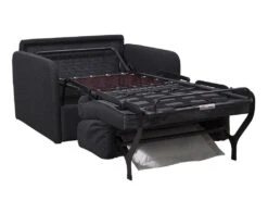 Fauteuil Convertible Express En Tissu NADOA - Couchage 100 Cm - Gris Foncé 11 Fauteuil Convertible Express En Tissu NADOA - Couchage 100 Cm - Gris Foncé -Deco.fr Soldes Boutique fauteuil 369793