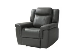 Fauteuil Relax électrique En Cuir KENNETH - Taupe -Deco.fr Soldes Boutique fauteuil 392939