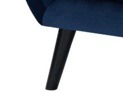 Fauteuil En Velours Bleu Nuit SERTI II -Deco.fr Soldes Boutique fauteuil 3956651