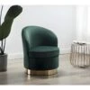 Fauteuil SANELA En Velours - Vert Sapin 20 Fauteuil SANELA En Velours - Vert Sapin -Deco.fr Soldes Boutique fauteuil 402121