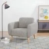 Fauteuil En Tissu MAGELAN - Taupe 21 Fauteuil En Tissu MAGELAN - Taupe -Deco.fr Soldes Boutique fauteuil 405683