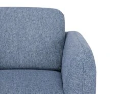 Fauteuil En Tissu MAGELAN - Bleu Clair -Deco.fr Soldes Boutique fauteuil 405699