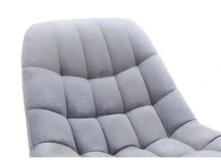 Fauteuil En Tissu Gris Clair ESENO 9 Fauteuil En Tissu Gris Clair ESENO -Deco.fr Soldes Boutique fauteuil 488203