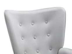 Fauteuil En Velours Gris VATELY -Deco.fr Soldes Boutique fauteuil 492009