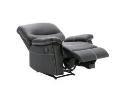 Fauteuil Relax En Simili Noir CANBY 12 Fauteuil Relax En Simili Noir CANBY -Deco.fr Soldes Boutique fauteuil 495053