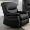 Fauteuil Relax En Simili Noir CANBY -Deco.fr Soldes Boutique fauteuil 495063