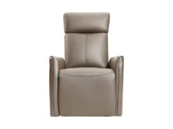 Fauteuil Releveur électrique En Cuir Marron PITALI 18 Fauteuil Releveur électrique En Cuir Marron PITALI -Deco.fr Soldes Boutique fauteuil 496007