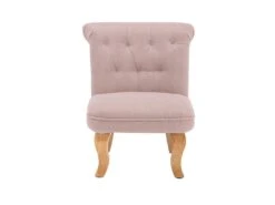 Fauteuil Crapaud Pour Enfant En Tissu AROLD - Rose -Deco.fr Soldes Boutique fauteuil 499867