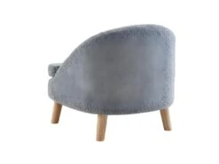 Fauteuil Pour Enfant En Tissu Bouclette GINA - Gris 9 Fauteuil Pour Enfant En Tissu Bouclette GINA - Gris -Deco.fr Soldes Boutique fauteuil 579405