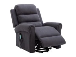 Fauteuil Massant En Tissu Avec Releveur électrique - Gris Anthracite - LOVARI 9 Fauteuil Massant En Tissu Avec Releveur électrique - Gris Anthracite - LOVARI -Deco.fr Soldes Boutique fauteuil 671725