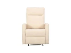 Fauteuil Relax En Tissu Crème PRODA -Deco.fr Soldes Boutique fauteuil 6792351