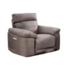 Fauteuil Relaxation Motorisé En Tissu Suédine Taupe Doux - CLARA 10 Fauteuil Relaxation Motorisé En Tissu Suédine Taupe Doux - CLARA -Deco.fr Soldes Boutique fauteuil 8908405