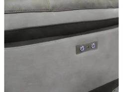 Fauteuil Relaxation Motorisé En Tissu Suédine Bicolore Taupe - CLARA 6 Fauteuil Relaxation Motorisé En Tissu Suédine Bicolore Taupe - CLARA -Deco.fr Soldes Boutique fauteuil 8908451