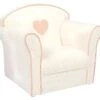 Fauteuil Enfant Cœur Rose Ostaria - Rose