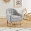 Fauteuil Pour Enfant En Tissu Gris CASORLA -Deco.fr Soldes Boutique fauteuil 9018477