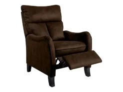 OVIEDO - Fauteuil Relax Manuel Coloris Chocolat