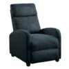 MELBOURNE - Fauteuil Relax Pushback Tissu Gris Foncé -Deco.fr Soldes Boutique fauteuil 9165233