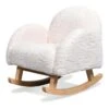 YOUPI - Mini Fauteuil à Bascule Blanc -Deco.fr Soldes Boutique fauteuil 9172721