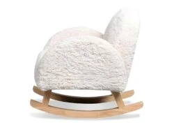YOUPI - Mini Fauteuil à Bascule Blanc -Deco.fr Soldes Boutique fauteuil 9172723