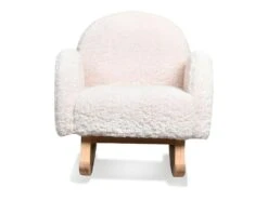 YOUPI - Mini Fauteuil à Bascule Blanc -Deco.fr Soldes Boutique fauteuil 9172727