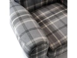 Fauteuil Club Tartan Gris 7 Fauteuil Club Tartan Gris -Deco.fr Soldes Boutique fauteuil 9318189