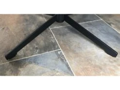 TORINI - Fauteuil Rotatif Aspect Cuir Noir -Deco.fr Soldes Boutique fauteuil 9486509