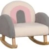 Fauteuil Enfant Lounge à Bascule - Dossier Incliné, Accoudoirs - Revêtement Effet Peau De Mouton Polyester - Bois Eucalyptus Beige Rose Gris 7 Fauteuil Enfant Lounge à Bascule - Dossier Incliné, Accoudoirs - Revêtement Effet Peau De Mouton Polyester - Bois Eucalyptus Beige Rose Gris -Deco.fr Soldes Boutique fauteuil 9491017