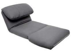 Chauffeuse Multi-position 1 Place Tissu Gris -Deco.fr Soldes Boutique fauteuil 9491347