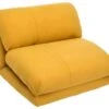 Chauffeuse Multi-position 1 Place Tissu Jaune Moutarde -Deco.fr Soldes Boutique fauteuil 9491389