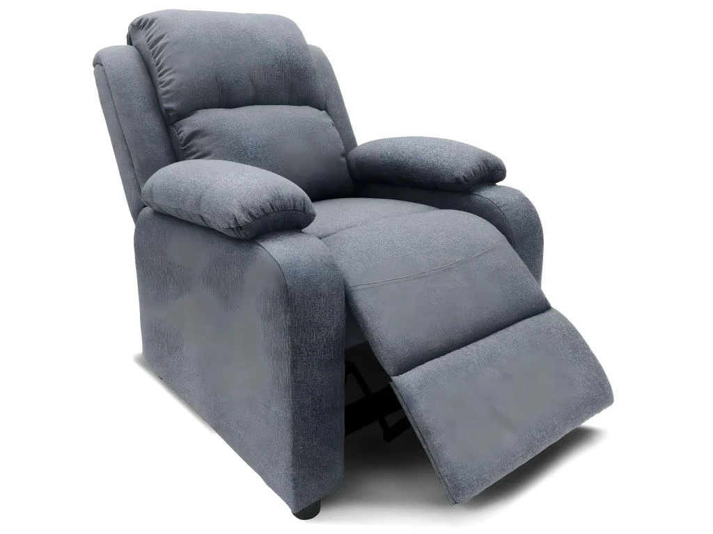 Fauteuil Relax Riga Tissu Gris 1 Fauteuil Relax Riga Tissu Gris