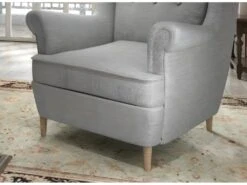 Fauteuil 1 Place En Tissu Catégorie Luxe, Gris, ARNAUD -Deco.fr Soldes Boutique fauteuil 9997629