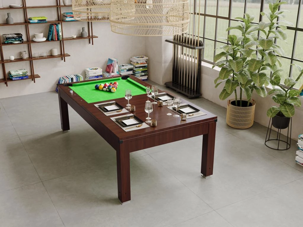 Table Transformable - Billard IMPERIALE - Hauteur Ajustable - 207 X 114 X 79 Cm 1 Table Transformable - Billard IMPERIALE - Hauteur Ajustable - 207 X 114 X 79 Cm