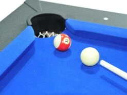 Table Transformable Noire - Billard & Ping-pong - L182 X L102 X H80 Cm - SOUSA -Deco.fr Soldes Boutique jeux interieur 504567