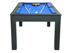 Table Transformable Noire - Billard & Ping-pong - L182 X L102 X H80 Cm - SOUSA -Deco.fr Soldes Boutique jeux interieur 504569