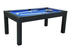 Table Transformable Noire - Billard & Ping-pong - L182 X L102 X H80 Cm - SOUSA -Deco.fr Soldes Boutique jeux interieur 504571