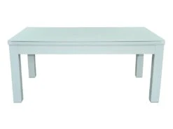 Table Transformable Blanche - Billard & Ping-pong - L182 X L102 X H80 Cm - HENK -Deco.fr Soldes Boutique jeux interieur 504601