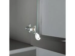 MELINA - Buffet Vaisselier 4 Portes 2 Tiroirs Coloris Gris -Deco.fr Soldes Boutique meuble de cuisine 22165083