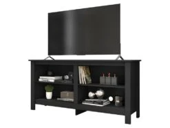 Meuble TV 65 Pouces Maxi Noir 4 Niches