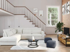 Meuble TV Avec 3 Tiroirs Et 1 Niche En Bois De Manguier Et Métal Noir - Naturel Clair - HARLEM 9 Meuble TV Avec 3 Tiroirs Et 1 Niche En Bois De Manguier Et Métal Noir - Naturel Clair - HARLEM -Deco.fr Soldes Boutique meuble tv 10671829