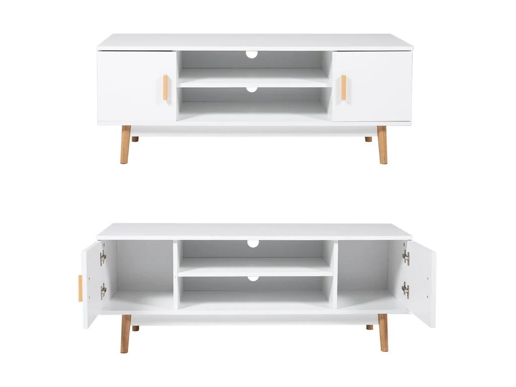 Meuble TV JOEY Blanc - HAPPY GARDEN 3 Meuble TV JOEY Blanc - HAPPY GARDEN – Image 3