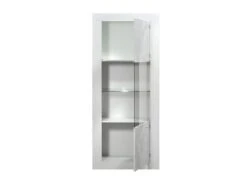 Composition TV Laqué Blanc à LEDs - MARKS 9 Composition TV Laqué Blanc à LEDs - MARKS -Deco.fr Soldes Boutique meuble tv 11131659