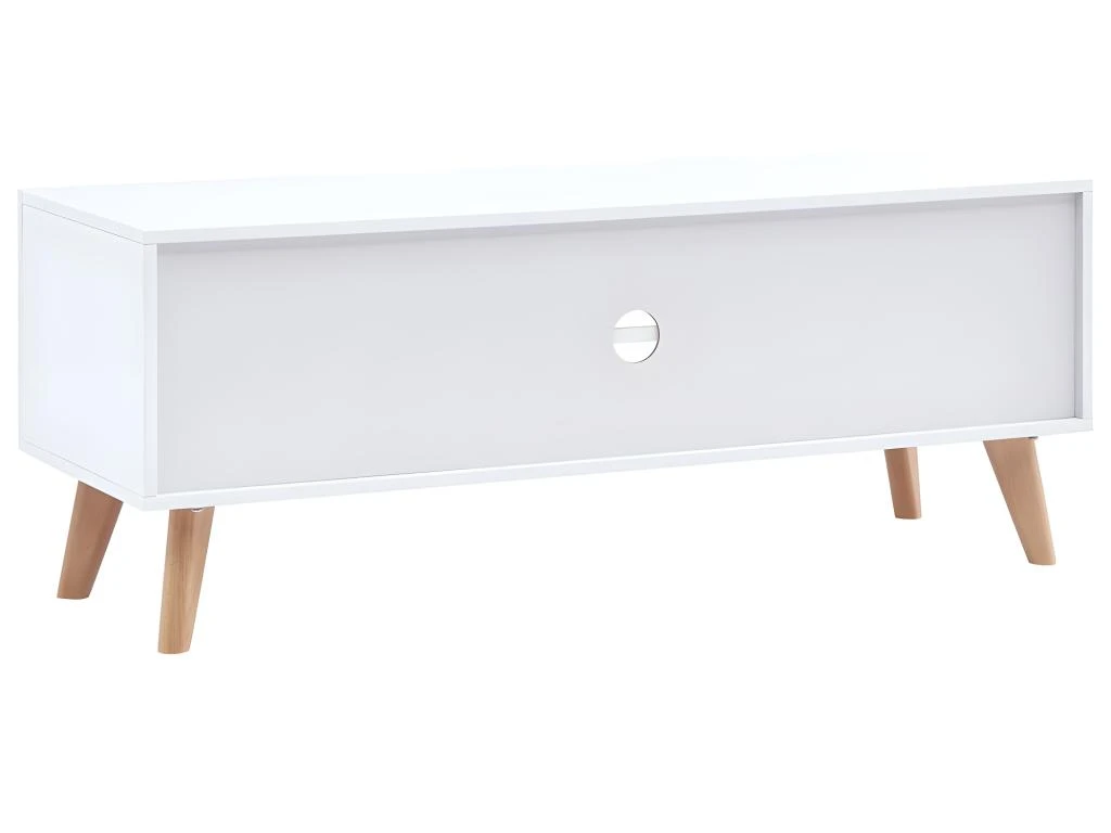 Meuble Télé Buffet Tv Télévision Design Pratique Blanc 120 Cm Mdf 2502115 3 Meuble Télé Buffet Tv Télévision Design Pratique Blanc 120 Cm Mdf 2502115 – Image 3