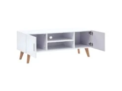 Meuble Télé Buffet Tv Télévision Design Pratique Blanc 120 Cm Mdf 2502115 8 Meuble Télé Buffet Tv Télévision Design Pratique Blanc 120 Cm Mdf 2502115 -Deco.fr Soldes Boutique meuble tv 11204579
