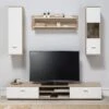 Meuble TV Vitoria 170X40 Cambrian-Blanc - Venprodin
