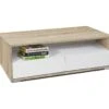 Table Basse 2 Tiroirs 41X103X51Cm Cambrian-Blanc - Venprodin -Deco.fr Soldes Boutique meuble tv 12356801