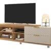 Meuble Tv 64X180X41Cm Beige-Buriti - Venprodin