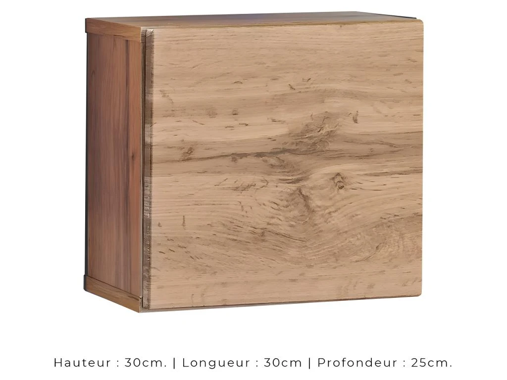 Ensemble Meubles De Salon SWITCH XXI Design, Coloris Blanc Et Chêne. 5 Ensemble Meubles De Salon SWITCH XXI Design, Coloris Blanc Et Chêne. – Image 5