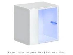 Ensemble Meubles De Salon SWITCH XXVI Design, Coloris Blanc Brillant. -Deco.fr Soldes Boutique meuble tv 12533613