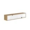 Meuble TV Spark 180cm Chêne Blanc - Venprodin 13 Meuble TV Spark 180cm Chêne Blanc - Venprodin -Deco.fr Soldes Boutique meuble tv 12653265